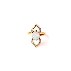 Opal Vermeil Ring